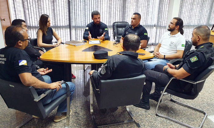 Secretário da Cidadania e Justiça recebe Grupo de Trabalho para regularização da Polícia Penal