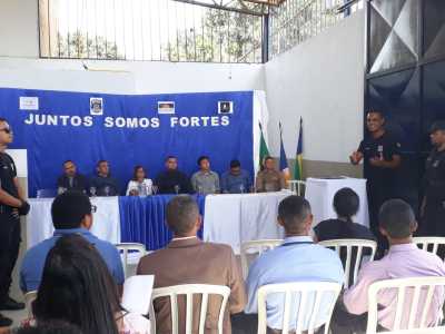 Aula inaugural contou com a participação de representantes de diversas instituições