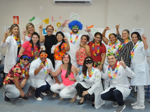 A equipe da Unidade de Assistência de Alta Complexidade em Oncologia participou ativamente do momento