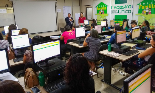 Objetivo do treinamento é orientar o usuário na utilização do Sistema de Condicionalidades do Programa Bolsa Família