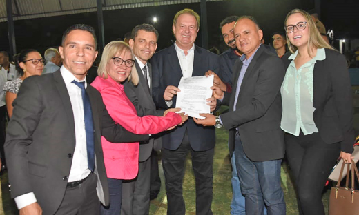 Solenidade contou com a presença do prefeito local, Moisés Avelino, deputados federais e estaduais, da comunidade estudantil e professores da instituição