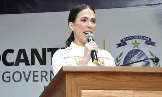Na abertura da solenidade, a primeira-dama destacou a importância das mulheres para o desenvolvimento do serviço público no Tocantins