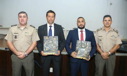 Coordenadores do V.I.G.I.A., comandante-geral e chefe do Estado Maior da PMTO
