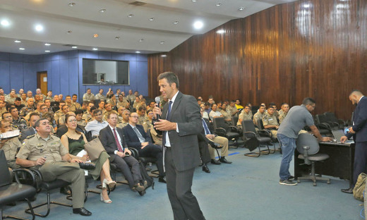 Palestra durante o evento