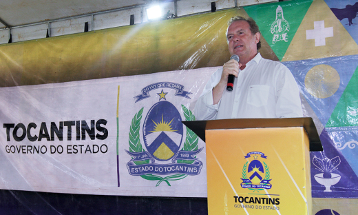 Em Taguatinga o governador Mauro Carlesse anunciou a implantação do Colégio Militar do Tocantins, o asfaltamento do trecho rodoviário Taguatinga/Taipas e ainda um Batalhão da Polícia Militar no município 