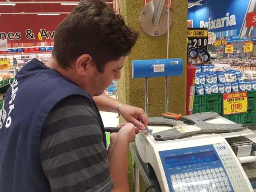 Metrologia Estadual verifica balanças comerciais em Araguaína e orienta comerciantes com dicas importantes   
