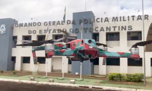 Drone será utilizado no combate à pandemia causada pelo novo Coronavírus em Palmas