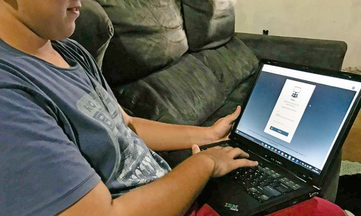 O usuário pode agendar de casa o atendimento para o serviço que precisa