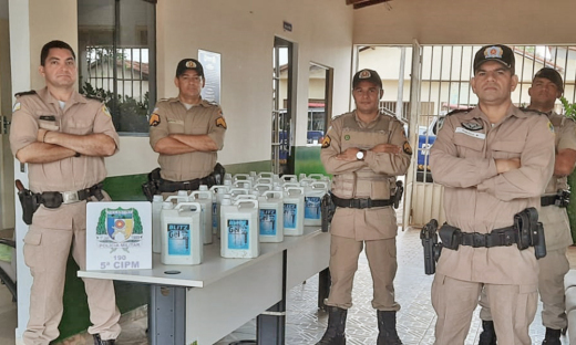 Distribuição do material em Tocantinópolis