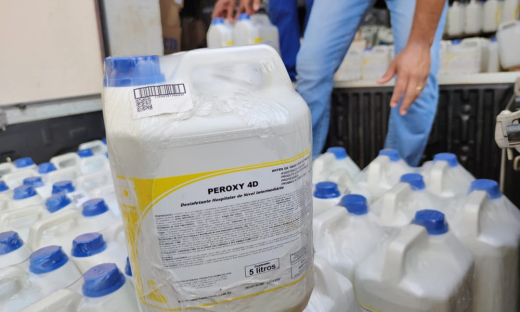 Todas as unidades da PM no Estado receberão o produto que oferece ação bactericida e bacteriostática
