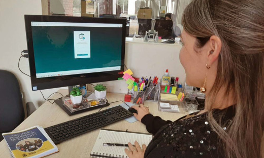 A avaliação é simples, rápida e totalmente on-line