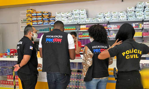 Polícia Civil e Procon realizam fiscalização contra preços abusivos em farmácias de Araguaína