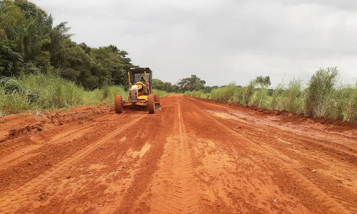 Dois trechos rodoviários não pavimentados recebem serviços de melhorias na região norte do Tocantins