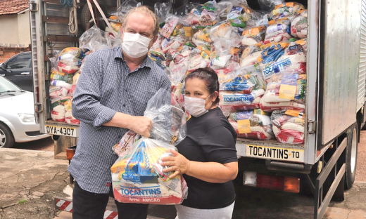 A ação é uma determinação do governador Mauro Carlesse para amenizar os impactos causados pela pandemia da Covid-19 (novo Coronavírus) aos alunos e seus familiares