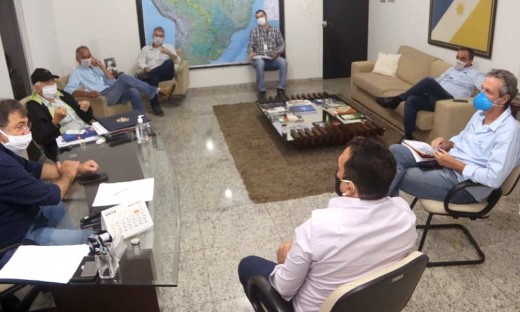 Em reunião, secretário César Halum destaca parceria da Embrapa em feira agrotecnológica
