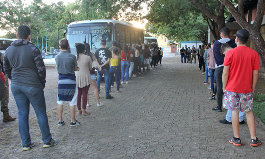 Após mais de 36 horas de viagem, 64 estudantes tocantinenses puderam finalmente retornar ao Estado do Tocantins