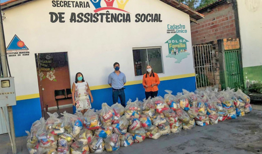 Entrega realizada em Barra do Ouro na quarta-feria, 29