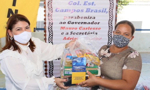 Titular da Seduc, Adriana Aguiar, destacou a preocupação do Governo do Tocantins com todos os estudantes