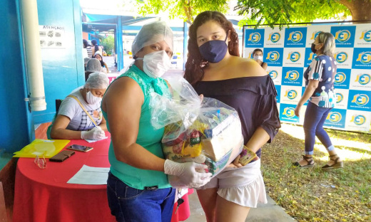 Tocantinópolis é um dos municípios em que os kits de alimentos estão sendo entregues nesta semana