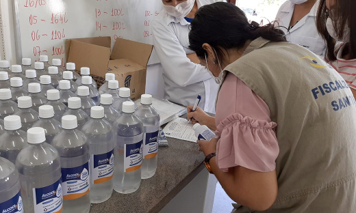 Foram produzidos dois mil litros do produto