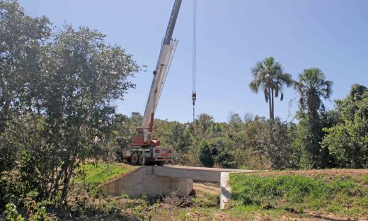 Ponte em Silvanópolis vai facilitar escoamento da produção