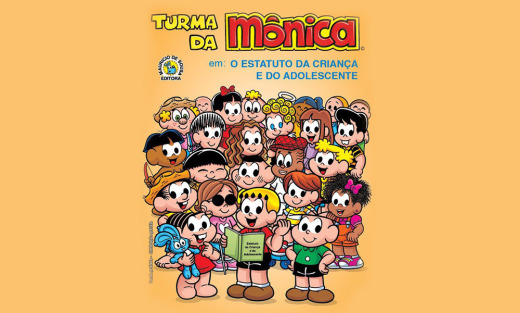 Edição especial da revista Turma da Mônica em comemoração aos 30 anos do ECA