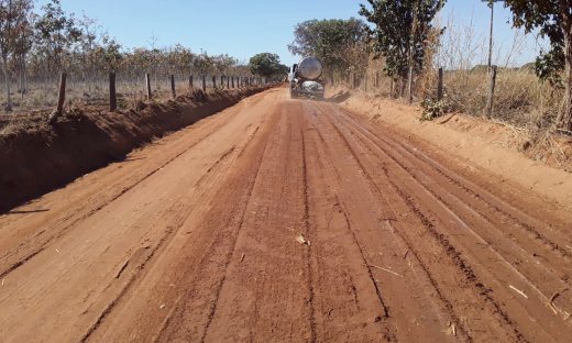 Manutenção  envolveu ampliação da pista de rolamento