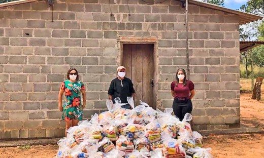 A ação tem como objetivo garantir a segurança alimentar das famílias durante a pandemia da Covid-19