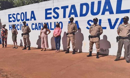 Autoridades presente no evento