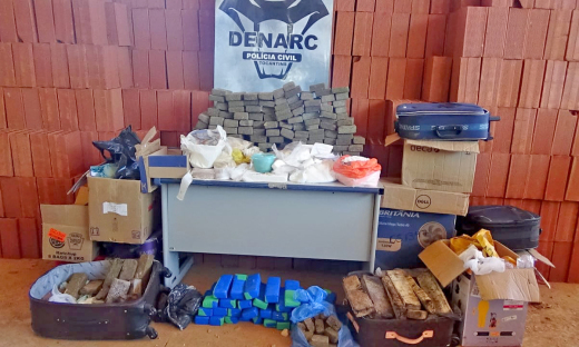 Incineração é resultado de apreensões de entorpecentes realizadas pela Denarc em ações de combate ao tráfico de drogas