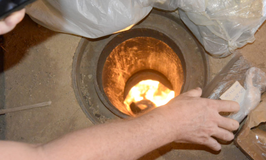 Ação de incineração das drogas contou com a participação de membros do Ministério Público, Poder Judiciário, Vigilância Sanitária e peritos da Polícia Científica do Tocantins