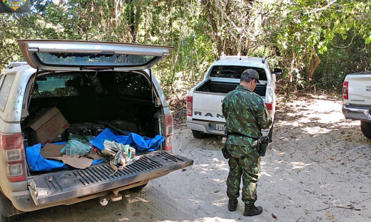 Equipe retornou ao local e constatou que houve descumprimento da orientação para sair do Parque