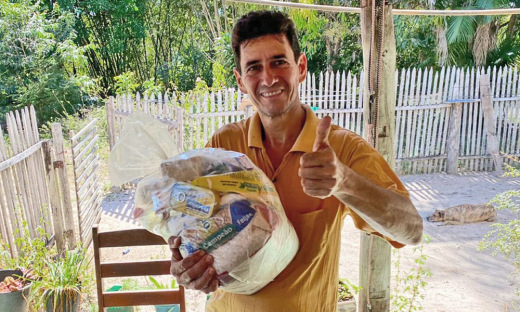 Nesta etapa, já foram entregues mais de 54,7 mil toneladas de alimentos