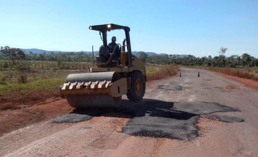 Manutenção tem o objetivo de melhorar as condições de tráfego na malha rodoviária estadual