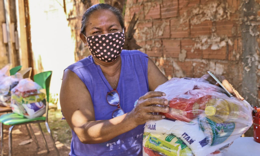 D. Cacilda Bezerra de Souza, 55 anos, moradora do setor Santo Amaro