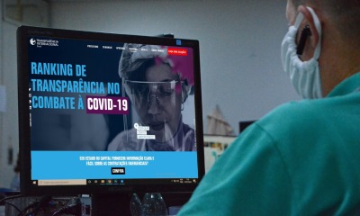Foto tela ranking transparência - Antônio Gonçalves.jpeg Pesquisa avalia a adequação e a transparência das informações relativas às contratações emergenciais no período da pandemia