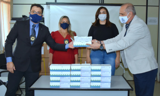 Tocantins recebe a doação de 9 mil testes rápidos da Receita Federal para ampliação da testagem da população