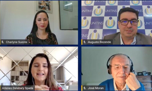 Reitor Augusto Rezende durante abertura oficial da Jornada de Imersão Pedagógica da Unitins