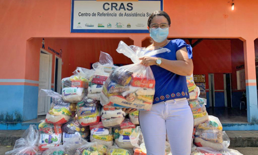 As entregas das cestas básicas que serão realizadas nesta semana, em 22 municípios, foram iniciadas na segunda-feira, 10, e prosseguem até o sábado, 15