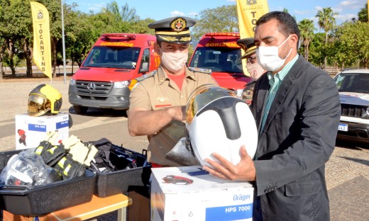 O comandante-geral do Corpo de Bombeiros Militar, coronel Reginaldo Leandro da Silva, destacou o empenho do Governo do Tocantins em melhor equipar a corporação para atender as demandas