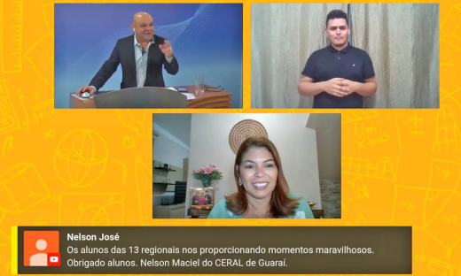 Titular da Seduc, Adriana Aguiar,  destacou que as apresentações foram uma pequena amostra dos talentos dos estudantes tocantinenses