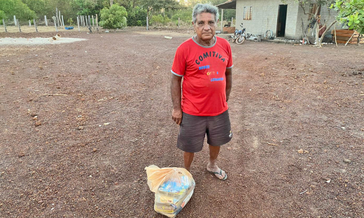 Acrizio Coelho também é morador do Lago Verde e agradeceu ao governador Mauro Carlesse pela ajuda