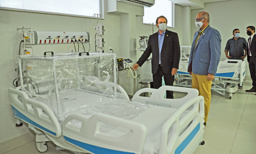 A gestão do Hospital Estadual de Combate à Covid-19 será feita pelo Instituto Saúde e Cidadania (Isac), uma organização social sem fins lucrativos