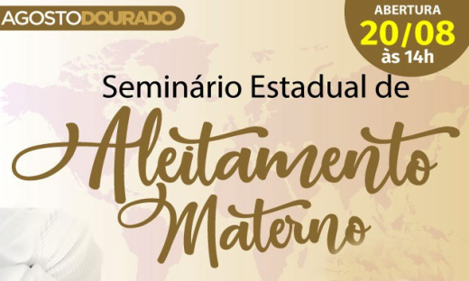 Seminário Estadual de Aleitamento Materno ocorrerá em versão on-line