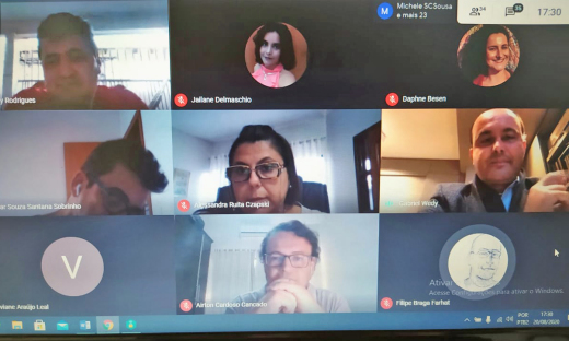 Durante as palestras foram apresentados os objetivos do desenvolvimento sustentável e a sensibilização dos gestores