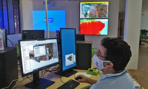 Técnicos do Naturatins realizam análise espacial ambiental no Cimdea