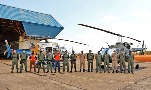 Ações integradas de fiscalização, combate e monitoramento aos incêndios florestais no Tocantins passam a ter o apoio de um helicóptero do Ibama