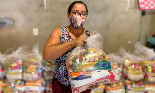 Mais de 310 mil cestas foram entregues desde o mês de março pelo Governo do Tocantins