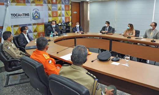 Ato ocorreu nesta terça-feira, 25, durante videoconferência realizada na Sala de Reuniões do Palácio Araguaia