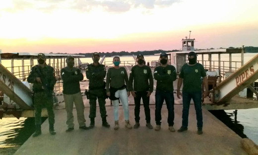 Ação contou com a parceria do Parque Estadual do Cantão, além do Batalhão da Polícia Militar Ambiental 